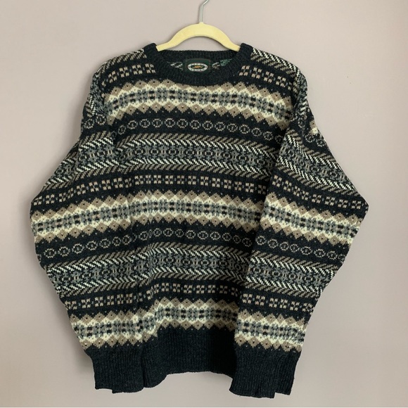 Vintage grandpa sweater oversized size M - Picture 2 of 6